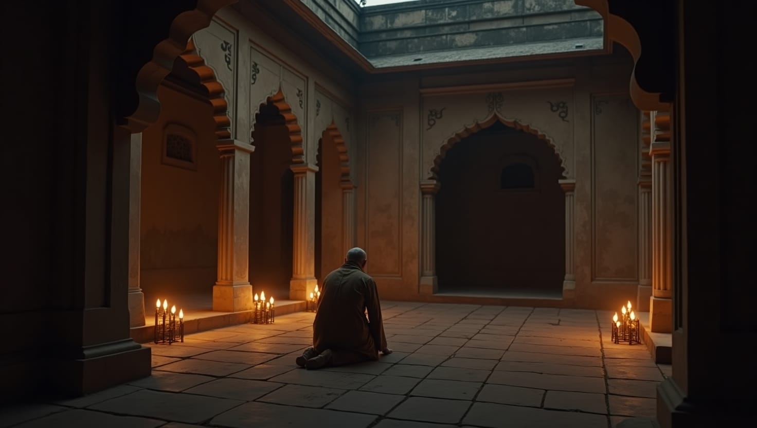 स्टेशन पर रहस्यमय आदमी