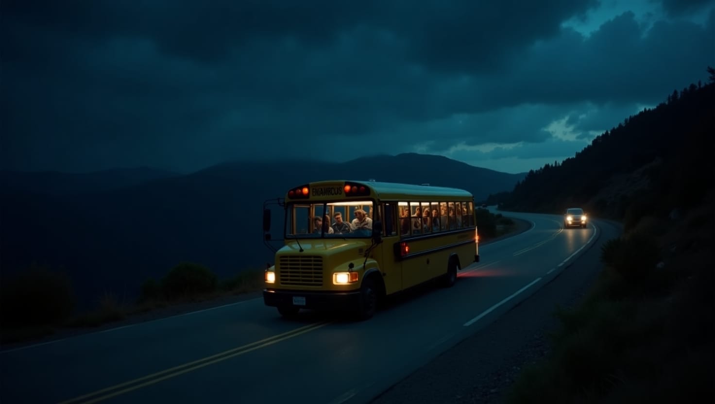 Bus accident vision
